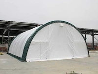 2024 stahlworks 12x9,15x4,5 meter opslagshelter / garagetent - afbeelding 1 van  6