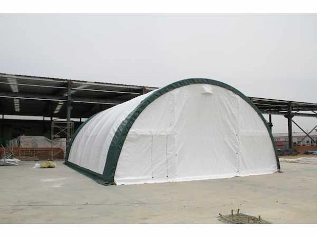 2024 stahlworks 12x9,15x4,5 meter opslagshelter / garagetent - afbeelding 2 van  6