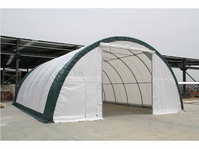 2024 stahlworks 12x9,15x4,5 meter opslagshelter / garagetent - afbeelding 3 van  6