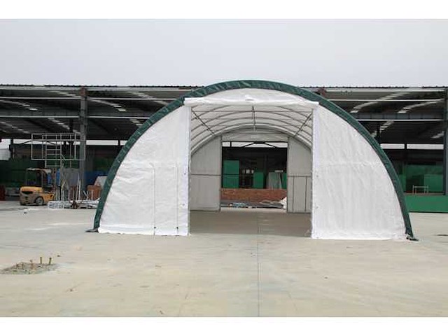 2024 stahlworks 12x9,15x4,5 meter opslagshelter / garagetent - afbeelding 5 van  6