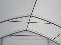 2024 stahlworks 12x9,76x4,58 meter opslagshelter / garagetent - afbeelding 9 van  10