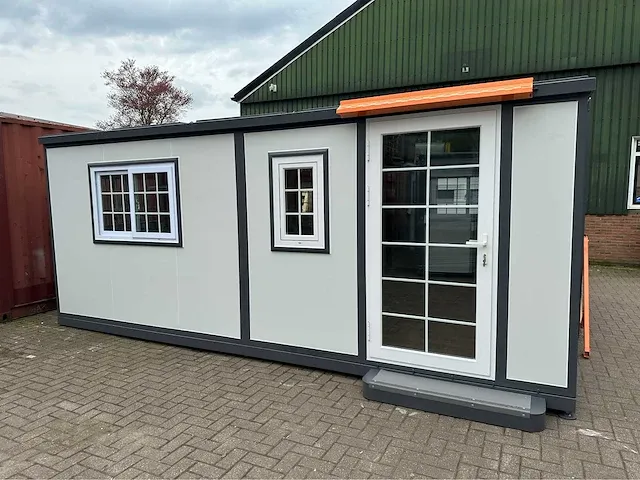 2024 stahlworks (15ft*20ft) mobiele woonunit / tiny house - afbeelding 1 van  23
