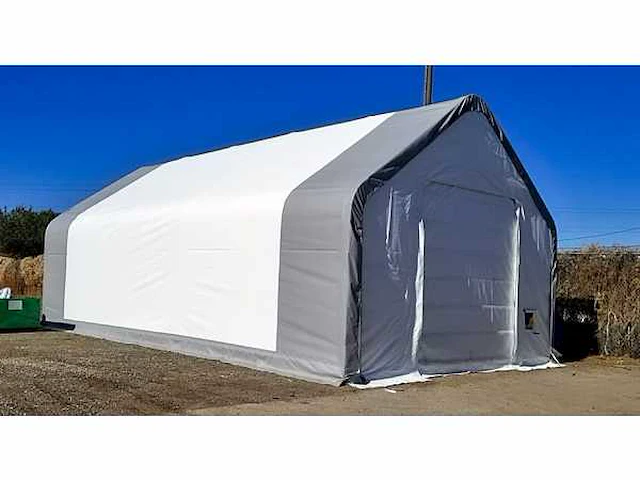 2024 stahlworks 18,3x10x5,2 meter opslagshelter / garagetent - afbeelding 4 van  9