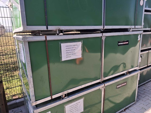 2024 stahlworks 18,3x6,1x3,66 meter opslagshelter / garagetent - afbeelding 6 van  6