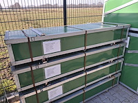 2024 stahlworks 20ft 6x6 meter met eind zeil shelter overkapping / tent tussen 2 containers - afbeelding 6 van  6