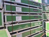 2024 stahlworks 20ft 6x6 meter shelter overkapping / tent tussen 2 containers - afbeelding 4 van  4