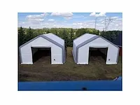 2024 stahlworks 24,4x9,15x6,1 meter opslagshelter / garagetent - afbeelding 3 van  12
