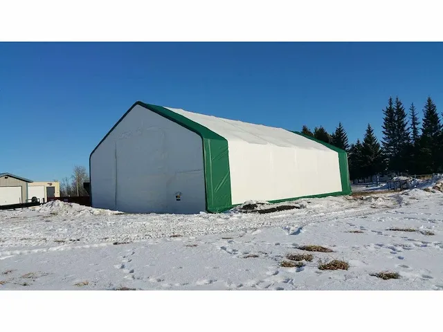 2024 stahlworks 24,4x9,15x6,1 meter opslagshelter / garagetent - afbeelding 4 van  12