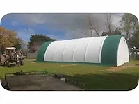 2024 stahlworks 24x12,20x6,1 meter opslagshelter / garagetent - afbeelding 3 van  4
