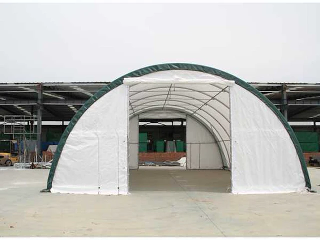 2024 stahlworks 26x9,15x4,5 meter opslagshelter / garagetent - afbeelding 3 van  6