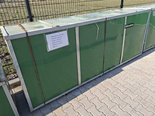 2024 stahlworks 26x9,15x4,5 meter opslagshelter / garagetent - afbeelding 6 van  6
