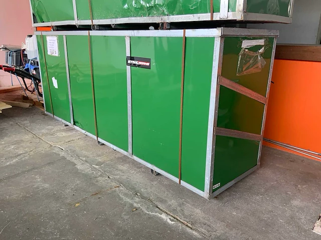 2024 stahlworks 26x9,15x4,5 meter opslagshelter / garagetent - afbeelding 5 van  6