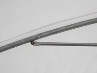2024 stahlworks 26x9,76x4,58 meter opslagshelter / garagetent - afbeelding 8 van  9