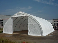 2024 stahlworks 26x9,76x4,58 meter opslagshelter / garagetent - afbeelding 5 van  9