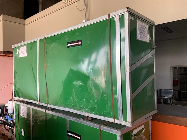2024 stahlworks 26x9,76x4,58 meter opslagshelter / garagetent - afbeelding 2 van  11