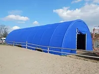 2024 stahlworks 30x12,20x6,1 meter opslagshelter / garagetent - afbeelding 2 van  2