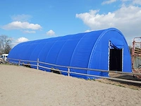 2024 stahlworks 30x12,20x6,1 meter opslagshelter / garagetent - afbeelding 2 van  2