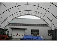 2024 stahlworks 40ft 12x12x4 meter shelter overkapping / tent tussen 2 containers - afbeelding 4 van  5