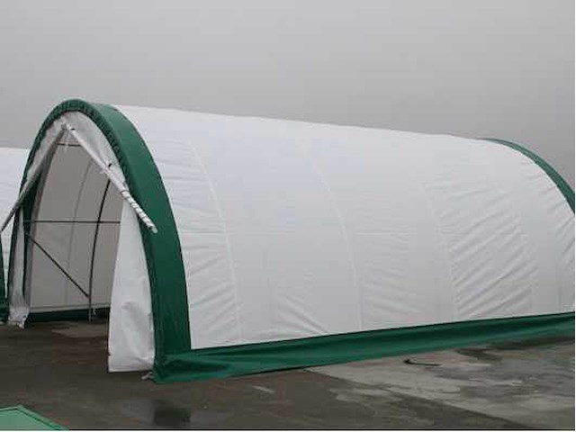 2024 stahlworks 9,15x6,1x3,66 meter opslagshelter / garagetent - afbeelding 1 van  5