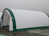 2024 stahlworks 9,15x6,1x3,66 meter opslagshelter / garagetent - afbeelding 1 van  5