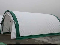 2024 stahlworks 9,15x6,1x3,66 meter opslagshelter / garagetent - afbeelding 1 van  5