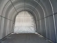 2024 stahlworks 9,2x4,3x4,3 meter opslagshelter / garagetent - afbeelding 3 van  5