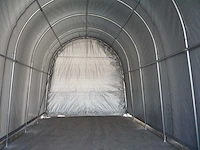2024 stahlworks 9,2x4,3x4,3 meter opslagshelter / garagetent - afbeelding 3 van  5