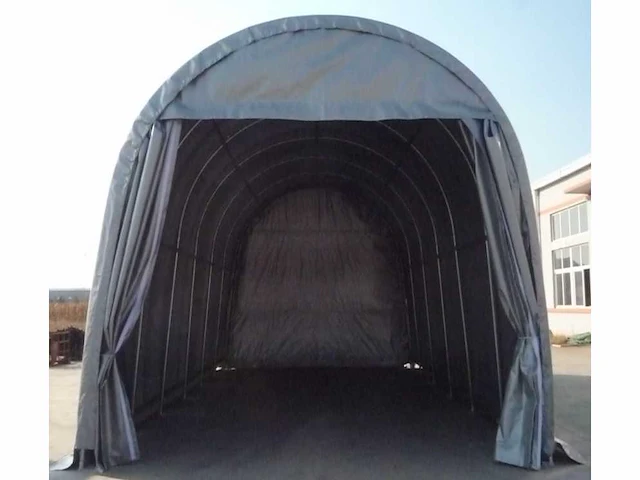 2024 stahlworks 9,2x4,3x4,3 meter opslagshelter / garagetent - afbeelding 5 van  5