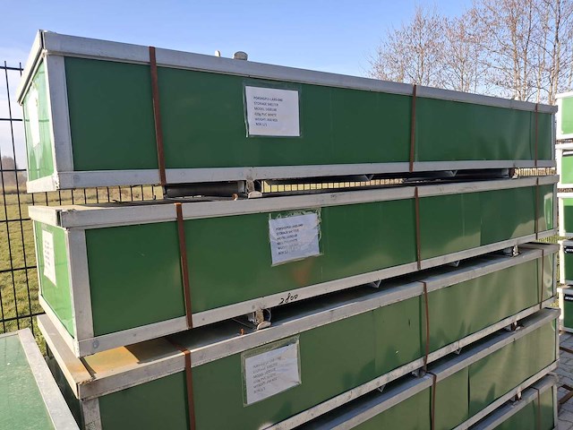 2024 stahlworks 9,2x4,3x4,3 meter opslagshelter / garagetent - afbeelding 6 van  6