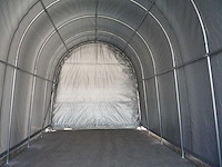 2024 stahlworks 9,2x4,3x4,3 meter opslagshelter / garagetent - afbeelding 3 van  6