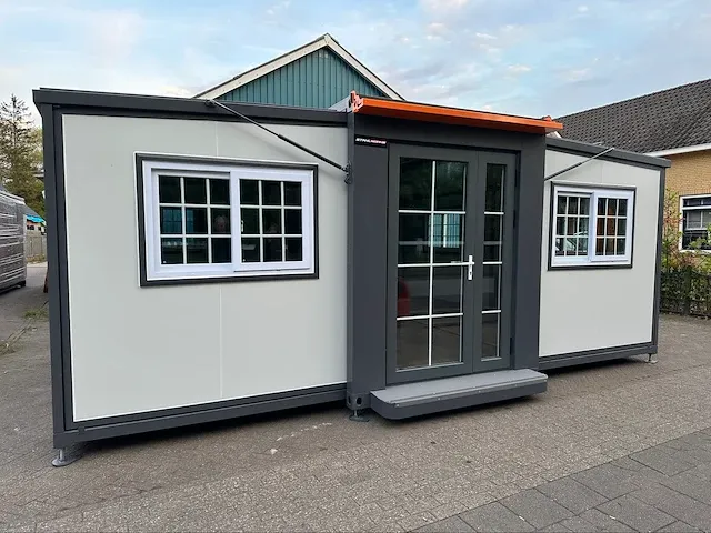 2024 stahlworks (deluxe 19ft*20ft) mobiele woonunit / tiny house - afbeelding 1 van  50