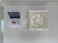 2024 stahlworks double sanitairunit / toilet en douche unit - afbeelding 2 van  15