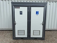 2024 stahlworks double sanitairunit / toilet en douche unit - afbeelding 1 van  15