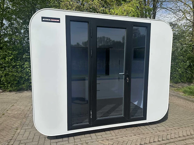 2024 stahlworks eco 3000 tiny house / atelier / kantoor - afbeelding 1 van  24