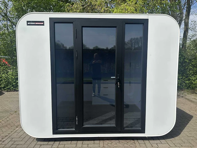 2024 stahlworks eco 3000 tiny house / atelier / kantoor - afbeelding 12 van  24