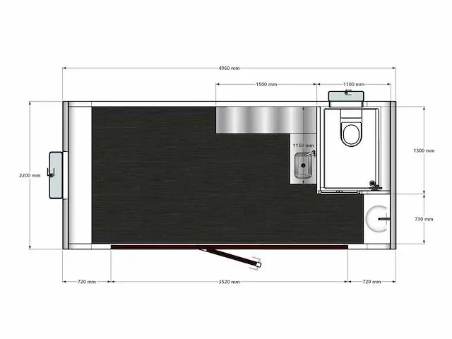 2024 stahlworks eco 5000 a tiny house / atelier / kantoor - afbeelding 6 van  14