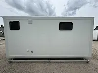 2024 stahlworks eco 6000 tiny house / atelier / kantoor uitschuifbaar - afbeelding 2 van  50