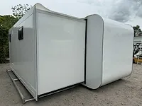 2024 stahlworks eco 6000 tiny house / atelier / kantoor uitschuifbaar - afbeelding 3 van  50