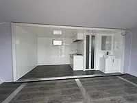 2024 stahlworks eco 6000 tiny house / atelier / kantoor uitschuifbaar - afbeelding 8 van  50