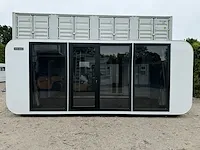 2024 stahlworks eco 6000 tiny house / atelier / kantoor uitschuifbaar - afbeelding 34 van  50