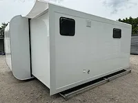 2024 stahlworks eco 6000 tiny house / atelier / kantoor uitschuifbaar - afbeelding 48 van  50