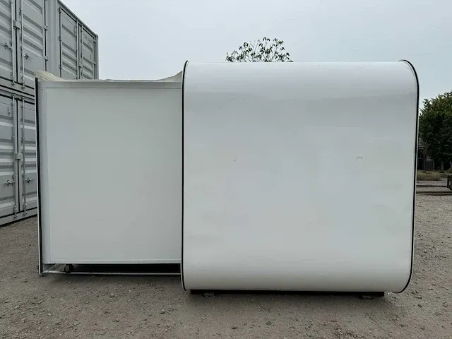 2024 stahlworks eco 6000 tiny house / atelier / kantoor uitschuifbaar - afbeelding 49 van  50