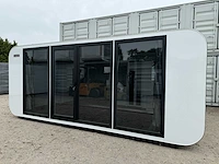 2024 stahlworks eco 6000 tiny house / atelier / kantoor uitschuifbaar - afbeelding 5 van  50