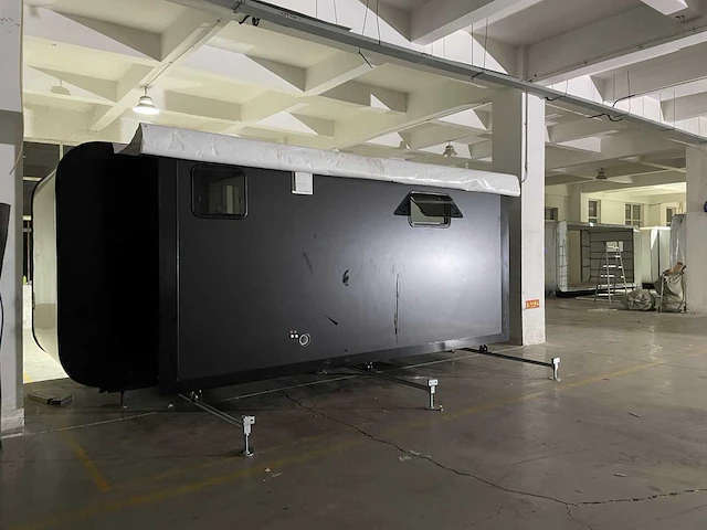 2024 stahlworks eco 6000 tiny house / atelier / kantoor uitschuifbaar - afbeelding 23 van  38