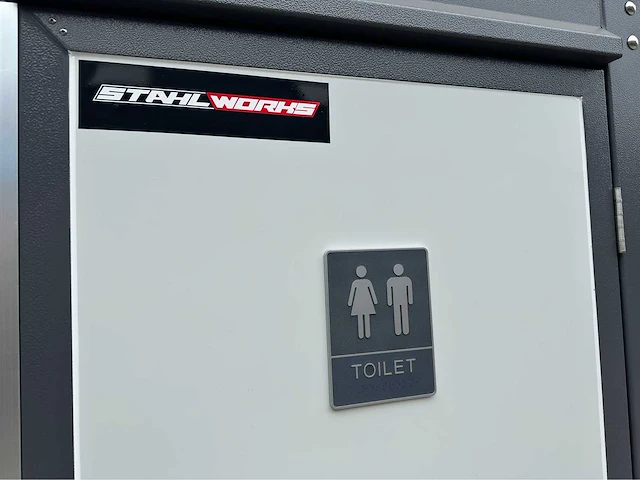 2024 stahlworks single 1310x1100x2360 sanitairunit / toiletunit - afbeelding 15 van  25