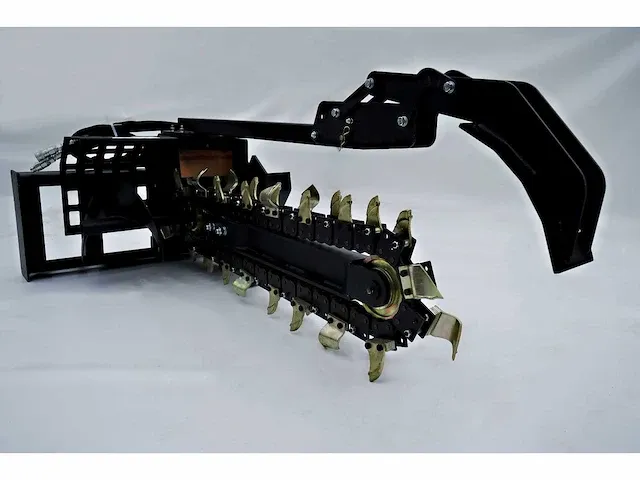 2024 stahlworks trencher kettinggraver / sleuven frees voor schranklader / skidsteer - afbeelding 2 van  6