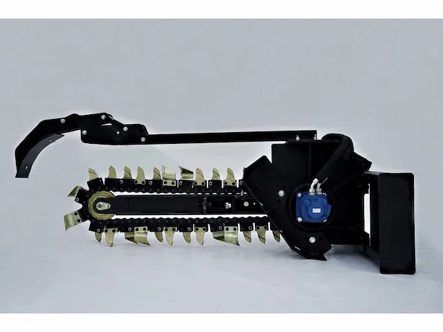 2024 stahlworks trencher kettinggraver / sleuven frees voor schranklader / skidsteer - afbeelding 3 van  6
