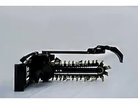 2024 stahlworks trencher kettinggraver / sleuven frees voor schranklader / skidsteer - afbeelding 6 van  6