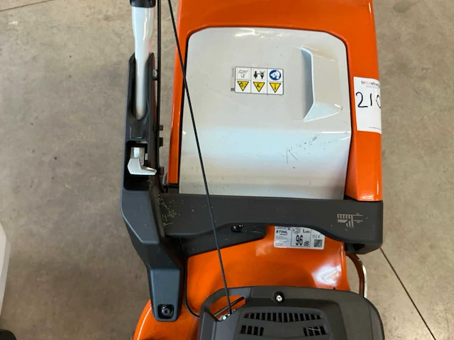 2024 stihl rm248.3 grasmaaier - afbeelding 10 van  11