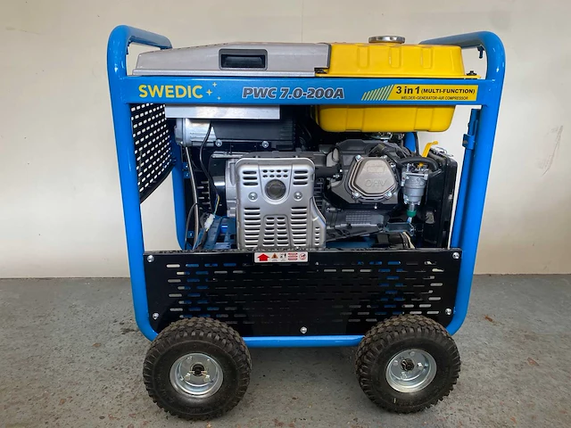 2024 swedic 3 in 1 generator-lasmachine-compressor stroomgenerator - afbeelding 2 van  13